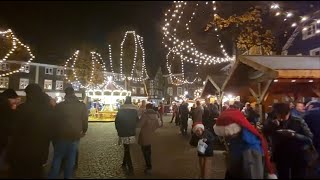 WeihnachtsmarktTour 2022  Hattingen  4K60fps [upl. by Eirojam]