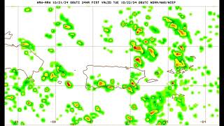 Pronóstico del tiempo y trópico  lunes 21 octubre 2024 [upl. by Mattie]