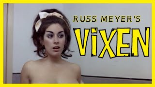 Russ Meyers Vixen 1968  Sexploitation Movie Review [upl. by Gerek]