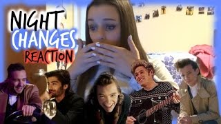 Night Changes Music Video Reaction ANNOUNCEMENT [upl. by Aileahcim]