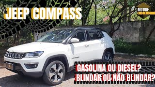 Tudo sobre Jeep Compass Longitude Diesel 2018 Blindada [upl. by Ecilahs]