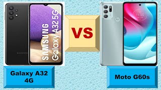 Motorola Moto G60s Vs Samsung Galaxy A32 4G Comparison [upl. by Okimat]