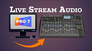 Setup LIVE Stream Audio IN and OUT of ProPresenter 7 [upl. by Gass898]