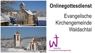 Onlinegottesdienst aus dem ev Gemeindehaus in Tumlingen [upl. by Ardnassac]