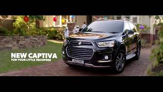 2016 HOLDEN CAPTIVA Chevrolet Captiva Commercial Ad TVC Iklan TV CF  New Zealand [upl. by Luttrell]