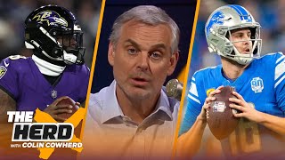 Colins Championship Picks Ravens dethrone Chiefs at home Lions cover vs 49ers  NFL  THE HERD [upl. by Jeremias]