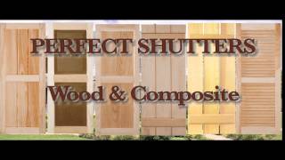 Perfect Shutters inc Wood and Composite Shutters [upl. by Henrietta]