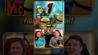 FIGHT 😱 Despicable Me REACTION [upl. by Ninerb158]