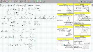 THEOREME DE THALES EXERCICE [upl. by Gaves]