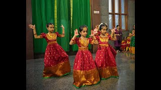 Aangikam Bhuvanam Bharatanatyam by Varnika AangikamBhuvanam kidsdance bharatnatyamdance [upl. by Season]