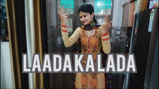 Ladda ka lada  dance video  Pranjal dahiya Aman jaji  haryanvi dj song itz preeti [upl. by Aerdnaxela465]