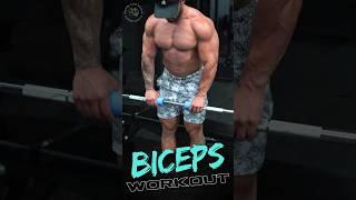 Biceps workout  4 Bicep Exercise For Bigger Arms 🔥shorts bicepsworkout trending [upl. by Nomyt]