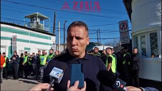 Protest la Penitenciarul Poarta AlbăConstanța [upl. by Porte]