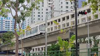 C801B entering to Jelapang LRT station [upl. by Yggam]