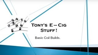 Vaping Tips  DIY  Making a Basic Coil from Kanthal Wire [upl. by Sorips]