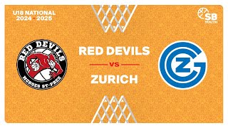 U18 National｜Day 4 RED DEVILS vs ZURICH [upl. by Saraiya]