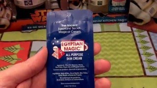 Egyptian Magic All Purpose Healing Skin Cream REVIEW [upl. by Arrakat]