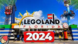 LEGOLAND Florida Rides amp Attractions  2024 [upl. by Mehala]