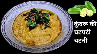 Kundru Ki ChutneyHow To Make Kundru Ki ChutneyTindora Chatniकुंदरू की चटनी चटपटी [upl. by Swiercz808]