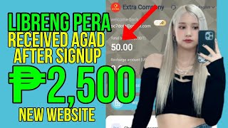 LIBRENG ₱2500 PESOS RECEIVED AFTER SIGNUP  NEW EARNING PLATFORM  EARN ₱140 DAILY GCASH  BINANCE [upl. by Madeleine]