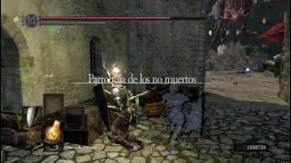 Milagro Lanza relampago dark souls y trofeo pacto guerrero de la luz solar [upl. by Leuqcar]