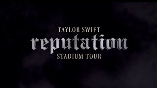 Taylor Swift  Intro  Reputation Stadium Tour [upl. by Ellenwad]