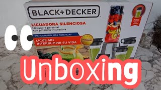 💛unboxing licuadora blackDecker  como funciona⁉️ artículos para el hogar [upl. by Mclaurin343]