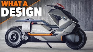 BMW Motorrad Concept Link  Future Motorcycle  Urban Mobility on 2 Wheels [upl. by Suidaht844]