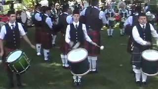 Kincardine Scottish Festival July 2009 Tenor Drum Flourishing Competition [upl. by Malda]