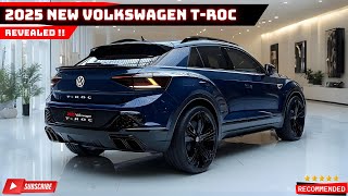 The New 2025 Volkswagen TRoc Revealed The Perfect Blend of Style and Substance [upl. by Terb]