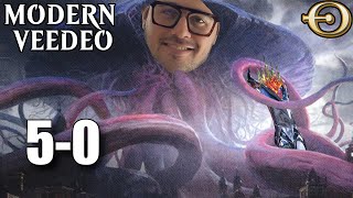 50 🏆 with MonoBlack Coffers ft 4 Expedition Map  Modern  MTGO [upl. by Naugal]