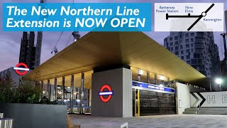 The New Northern Line Extension is Open [upl. by Hannej]