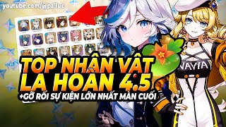 Chế Thuốc Siêu Cấp 0 Não Gỡ Rối Event 45 TOP Nhân Vật Mạnh Nhất La Hoàn 45 Genshin Impact [upl. by Zehcnas]