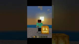 How to make a jacko’lantern in Minecraft 🎃 halloween minecraft fypシ゚viral gaming tutorial [upl. by Drona348]