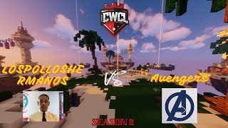 CWCL  LosPollosHermanos vs Avengers  Season 2 Required Match [upl. by Aniger]