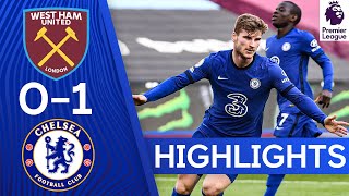 West Ham 01 Chelsea  Werner Secures Crucial Win in Race for Top 4  Highlights [upl. by Nyrrad201]