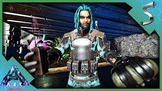 We Raided Their Base From The Inside  ARK Survival Evolved PVP Cluster [upl. by Dnomsed]