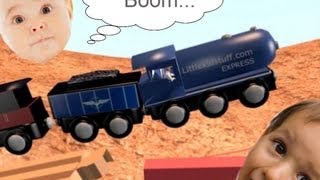 Thomas Toy Train Explosion [upl. by Aicatsana]