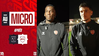 🎙 Au micro avec Carnejy Antoine et Lucas Buades après BOULOGNE  VAFC [upl. by Anahc337]