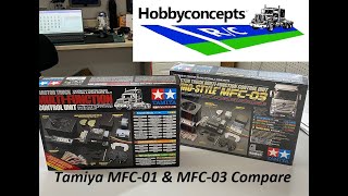 Tamiya MFC01 and MFC03 Comparison  Side by Side [upl. by Cymbre509]