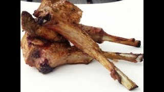 Grilled Lamb Chops Recipe Indian Style  Easter Special [upl. by Latsyrcal]