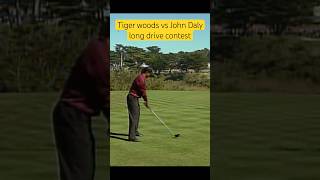 Tiger woods Vs John Daly short golf pgatour [upl. by Russon]