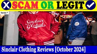 Sinclair Clothing Reviews Oct 2024  Is This An Authentic Website Find Out  Scam Inspecter [upl. by Andre]