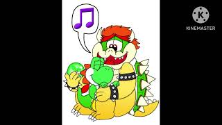 Bowser Singing quotSomewhere Only We Know 8Bitquot Yoshi To Sleeping No Ai Cover [upl. by Tressia]