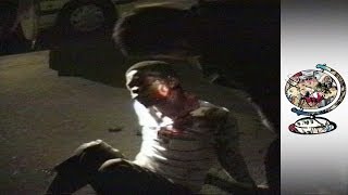 Brutal night time policing in Apartheidera Soweto 1990 [upl. by Pollitt295]