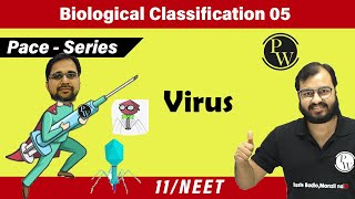 Biological Classification 05  Virus  Class 11  Pace Series  NEET [upl. by Monteith]