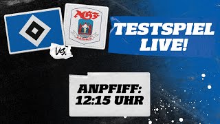 RELIVE TESTSPIEL I HSV vs Aarhus GF I Live aus dem Volkspark [upl. by Ateekal911]