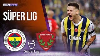 Fenerbahce vs Hatayspor  SÜPER LIG HIGHLIGHTS  10222023  beIN SPORTS USA [upl. by Weiman]