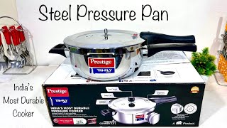 Prestige Svachh TriPly Pan Pressure Cooker  Prestige Triply Stainless steel 35 L Pressure Cooker [upl. by Shanahan]