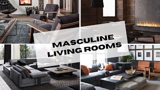 Masculine Approved Living Rooms Home Decor amp Home Design  And Then There Was Style [upl. by Zipnick]